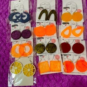 Aretes artesanales